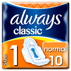 Always Classic Normal 10 Pads