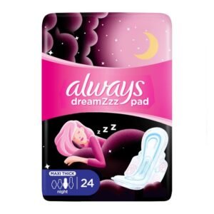 Always Cottony Soft Maxi Thick Night Sanitary Pads With Wings 24 Pads