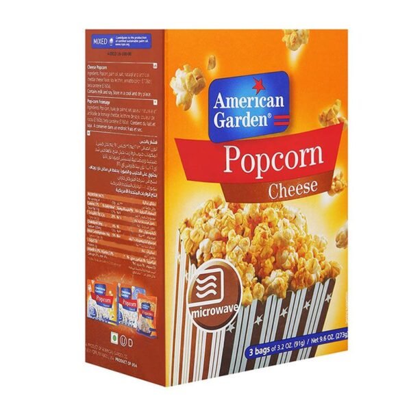 American Garden Microwave Cheese Popcorn 273g