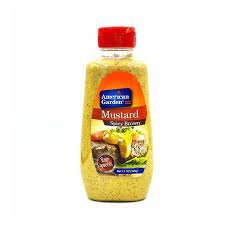 American Garden Yellow Mustard Spicy Brown 340g