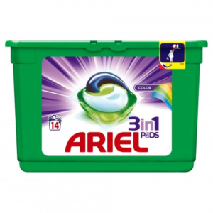 Ariel 3 in 1 Color 14 Pods