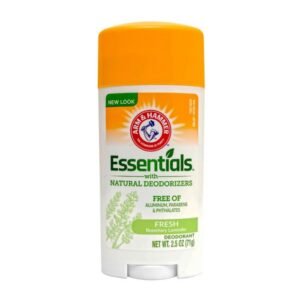 Arm and Hammer Essentials With Natural Deodorizers Deodorant Fresh 71g