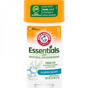 Arm and Hammer Essentials With Natural Deodorizers Deodorant Juniper Berry 71g