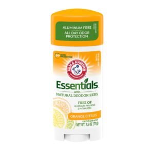 Arm and Hammer Essentials With Natural Deodorizers Deodorant Orange Citrus 71g