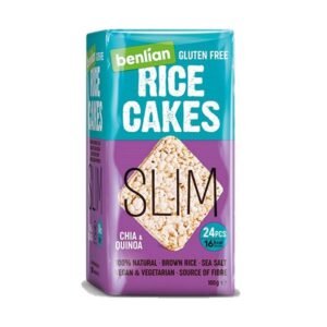 Benlian Slim Rice Cakes Chia and Quinoa 100g