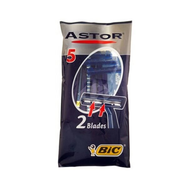 Bic Astor 2 Blades 5 Pieces