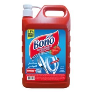 Bono Strawberry Dishwashing Liquid With Pump 1800ml