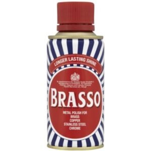 Brasso Liquid Metal Brass Copper Chrome Polish Braso Cleaner 175ml