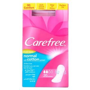 Carefree Fresh Breathable Pantyliners Scented 20 Pieces