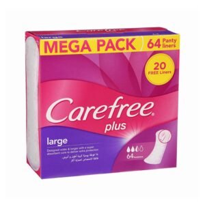 Carefree Large Megapack Pantyliners 64 Pads