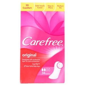 Carefree Original Pantyliners 34 Pieces