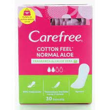 Carefree Salvaslip Aloe 30 Pieces