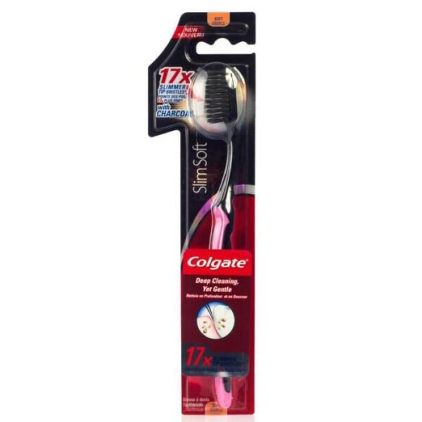 Colgate Slim Charcoal Soft Toothbrush