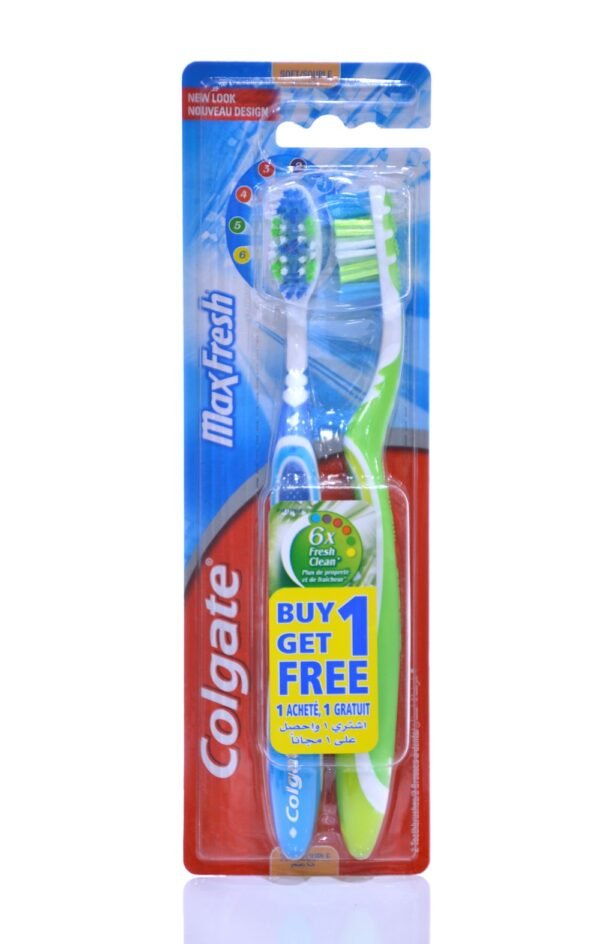 Colgate Toothbrush Maxfresh Twinpack Soft