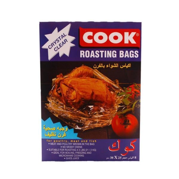 Cook Roasting Bags 25X38cm 8 Bags