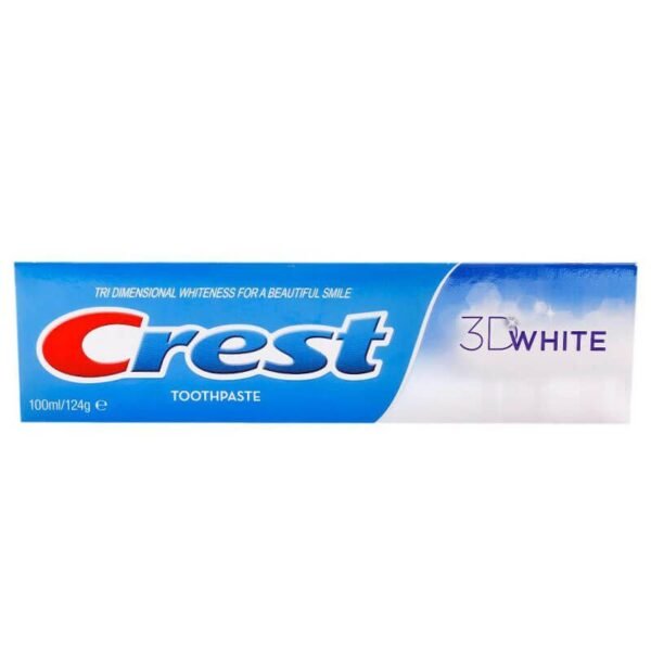 Crest 3D White Toothpaste 100ml