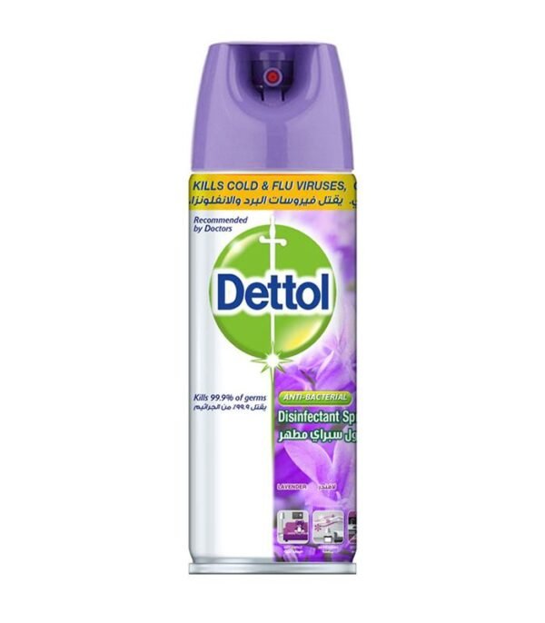 Dettol Anti Bacterial Disinfectant Spray Lavender 450ml