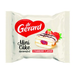 Dr Gerard Mini Cake Sponge Strawberry 24 Pieces