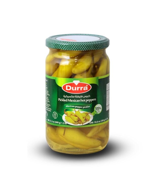 Durra Pickled Mexican Peppers 600g