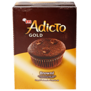 Eti Adicto Gold Mini Cub Cake Carton 24 Pieces 180g