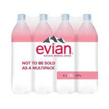 Evian Mineral Water 1.5 Liter 8 Pieces