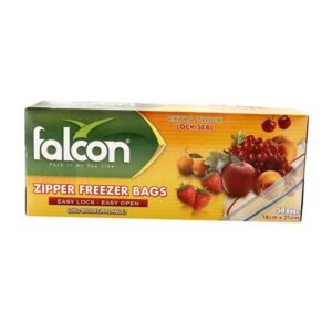 Falcon Zipper Freezer Bags 18X21cm 50 Bags