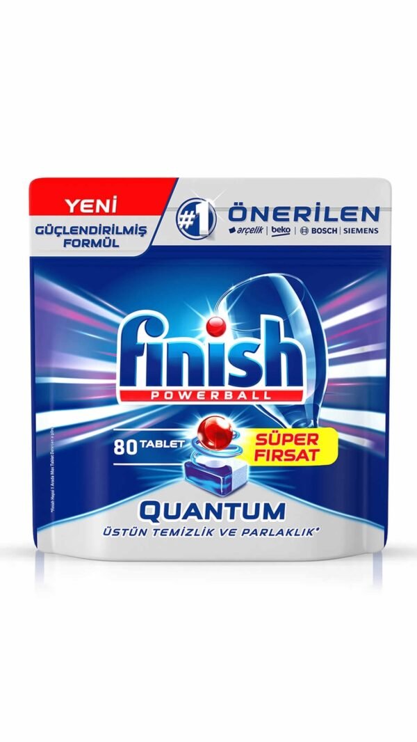 Finish Quantum Washing Machine Tabs 80 Pieces