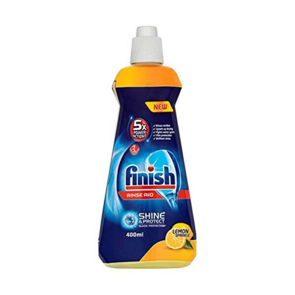 Finish Shine and Protect Rinse Aid Lemon Scented 400ml