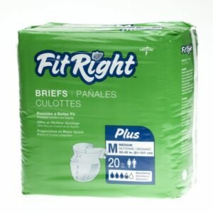 Fitright Plus Briefs Medium 20 Pieces