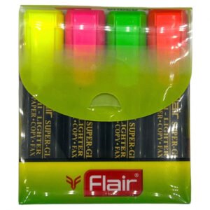 Flair Highlighters Set 4 Colors