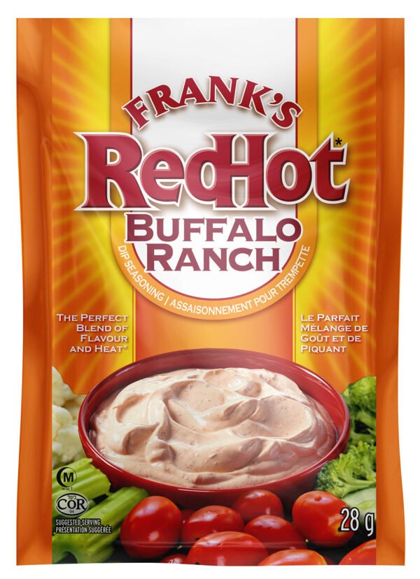 Frank's Red Hot Ranch Dip Mix 24g