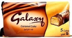 Galaxy Caramel Cake 30g 5 Pieces