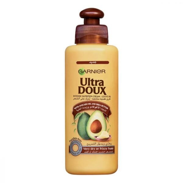 Garnier Ultra Doux Avocado Oil and Shea Butter Leave In Cream 200ml