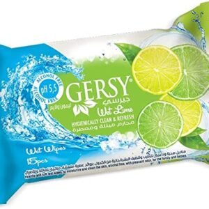 Gersy Wet Wipes Lemon 15 Pieces