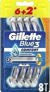 Gillette Blue3 Comfort Razor Blades 8 Pieces