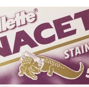 Gillette Nassette Double Edge Razor 5 Blades