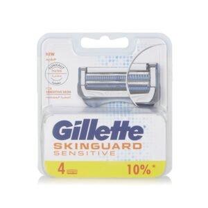 Gillette Skinguard Men Razor Blades For Sensitive Skin 4 Blade Refills