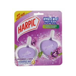 Harpic Hygienic Toilet Block Lavendar 26g