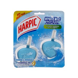 Harpic Hygine Twin Block Marine 26g