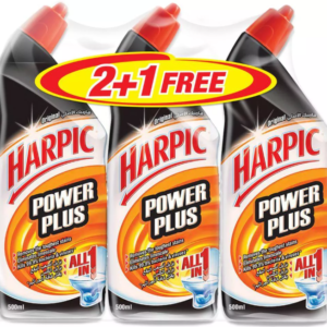 Harpic Power Plus Toilet Cleaner 2 Pieces + 1 Free