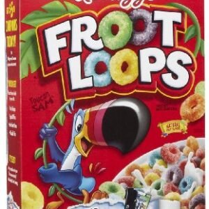 Kellogg’s Dinirao Froot Loops Froot Loops Cereal 481g