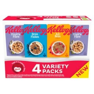 Kellogg’s Fibre Cereal 4X170g