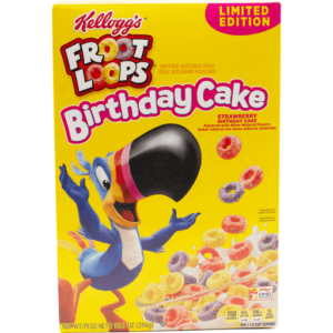 Kellogg’s Froot Loop Cereal Birthday Cake 286g