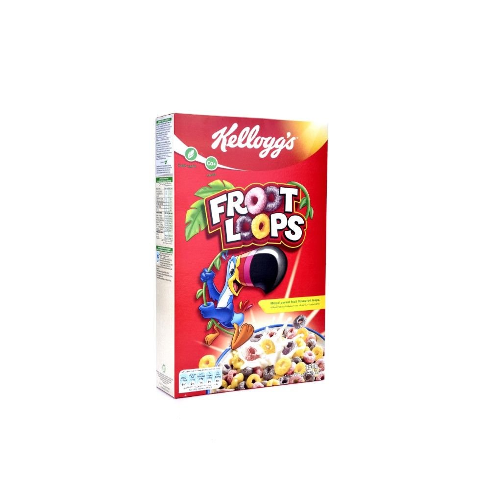 Kellogg’s Dinirao Froot Loops Froot Loops Cereal 481g – Atieh Stores