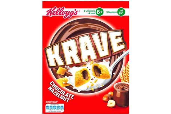 Kellogg's Krave Chocolate Hazelnut 375g