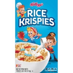 Kellogg’s Rice Krispies Toasted Rice Breakfast Cereal 510g