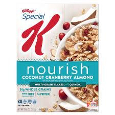 Kellogg’s Special K Nourish Coconut Cranberry Almond Cereal 357g