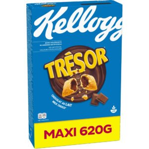 Kellogg’s Tresor Milk Choco Cereals With Chocolate Filling 620g