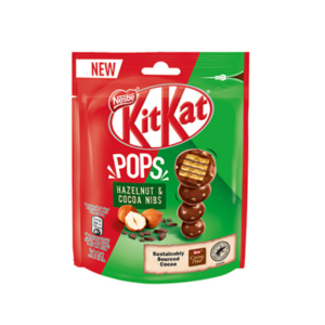 KitKat Nestle Pops Hazelnut and Cocoa Nibs 110g