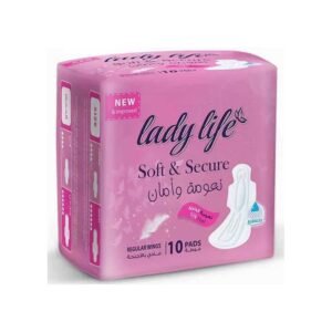 Lady Life Soft and Secure Pads 10 Pieces